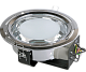 Светильник ЛВО1502 никел/круг рел мат цент Е27 2х26 IP20 - фото1