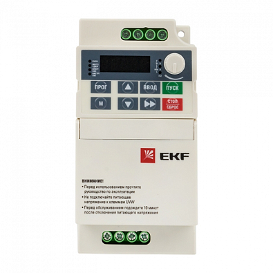 Преобразователь частоты 1,5 кВт 1х230В VECTOR-80 EKF Basic - фото2