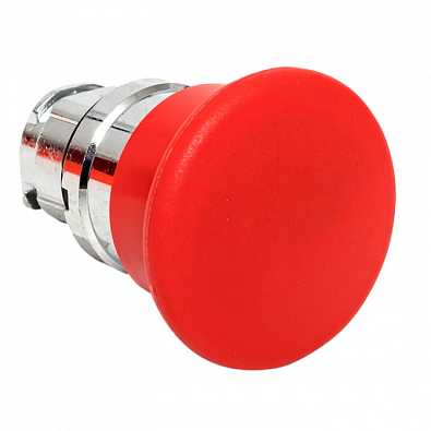 Исполнительный механизм кнопки XB4 "Грибок" красный возвратный без фиксации без подсветки EKF PROxima - фото1