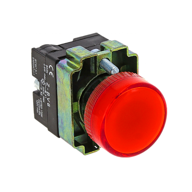 Лампа сигнальная BV64 красная EKF 24В EKF PROxima - фото1
