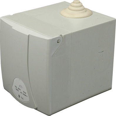 Розетка в коробке наружной установки EZBN-1653 IP44 (16A, 400V, 3P+N+PE) - фото1