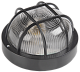 Светильник НПП2602 черный/круг с решеткой пластик 60Вт IP54 - фото1