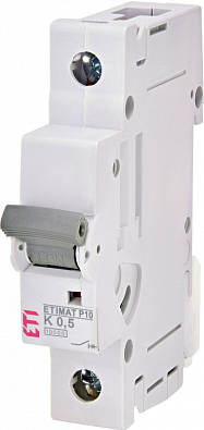 Автоматический выключатель ETIMAT P10 1p K 0,5A (10kA) - фото1