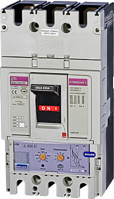 Автоматический выключатель EB2 630/3E 630А 3р (50кА) - фото1