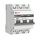 ВА 47-63 3P 1А (B) 4,5кА EKF PROxima автоматический выключатель, арт. mcb4763-3-01B-pro - фото1