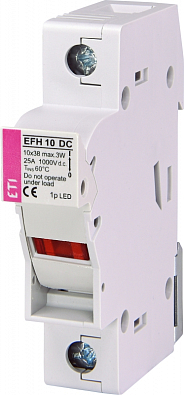 Разъединитель предохранителей EFH 10 1P-LED 25A 1000V DC - фото1