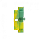 Миниклемма STB-1.5 18A желто-зеленая EKF PROxima - фото4