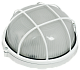 Светильник НПП1302 белый/круг с реш.60Вт IP54   - фото1