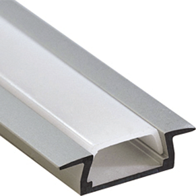 Профиль алюминиевый  для монтажа светодиодной ленты PAL IP20, арт. 1009616 - фото2