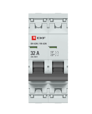 Выключатель нагрузки 2P 32А ВН-63N EKF PROxima - фото2