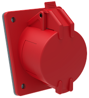 Розетка встраиваемая ССИ-414 16А-6ч/380-415В 3Р+PЕ IP44 MAGNUM