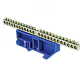 Шина "0" N (6x9мм) 24 отв. цинк синий изолятор на DIN-рейку EKF PROxima - фото2