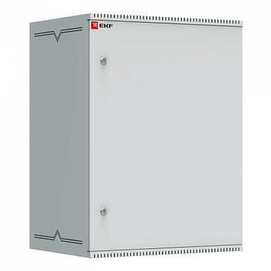 Шкаф телекоммуникационный настенный 15U (600х450) дверь металл, Astra серия EKF PROxima - фото1