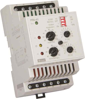 Реле контроля потребляемого тока PRI-42 AC/DC 24V (3 диапазона) (2x16A_AC1) - фото1