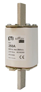 Предохранитель NH-3 Battery 350A 550V DC - фото1