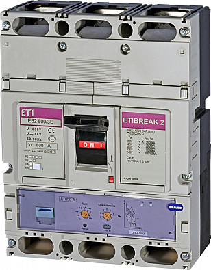 Автоматический выключатель EB2 800/3E 800A 3p (70kA) - фото1