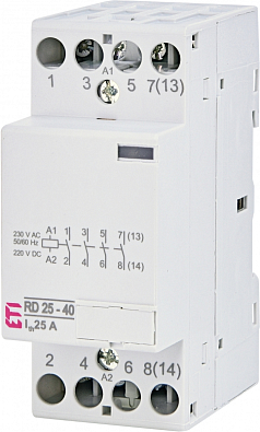Контактор модульный RD 25-40 (230V AC/DC) (AC1) - фото1