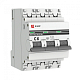 ВА 47-63 3P 6А (C) 6кА EKF PROxima автоматический выключатель, арт. mcb4763-6-3-06C-pro - фото1