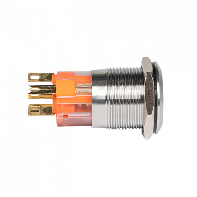 Кнопка S-Pro67 19 мм с фикс. с оранжевой подсв. 230В EKF PROxima - фото2