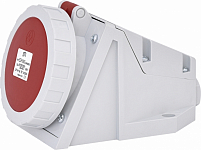 Розетка настенная EZH-1653 IP67 (16A, 400V, 3P+N+PE)
