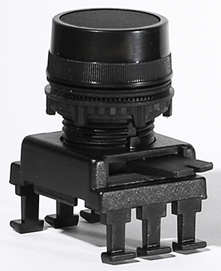 Кнопка-модуль утопленная НD15С3 (черный) - фото1