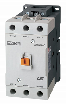 MC-100a AC220V 50Hz 1a1b, Screw контактор Metasol - фото1