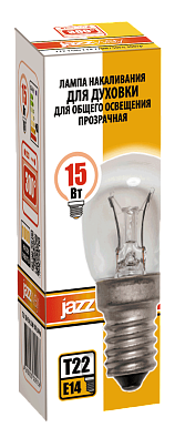 Т22 15Вт Е14 220В 300гр (для духовок) Лампа накаливания для духовок - фото2