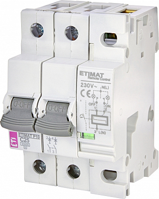 Автоматический выключатель с Д.У. ETIMAT 11 RC 2p C25A - фото1