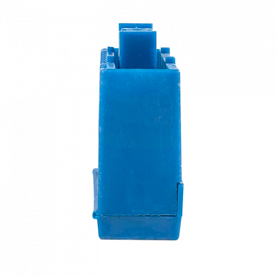 Шина "0" N (6х9мм) 12 отверстий латунь синий изолированный корпус на DIN-рейку EKF PROxima - фото5