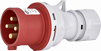 Вилка кабельная EV-3243 IP44 (32A, 400V, 3P+PE)