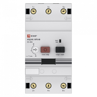 Автомат пуска двигателя АПД-80 25-40А EKF PROxima - фото2