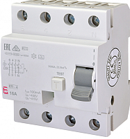 Устройство защитного отключения (УЗО) EFI-4 16/0,1 A