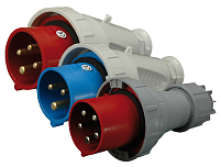 Вилка кабельная EVH-12553 IP67 (125A, 400V, 3P+N+PE)