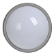 Светильник ДПО 1601 серый круг LED 8Вт IP54 - фото1