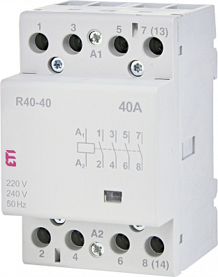Контактор модульный R 40-40 230V AC 40A (AC1) - фото1