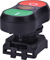 Кнопка-модуль сдвоенная с подсв. 