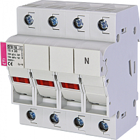 Разъединитель предохранителей EFD 10 LED 3p+N