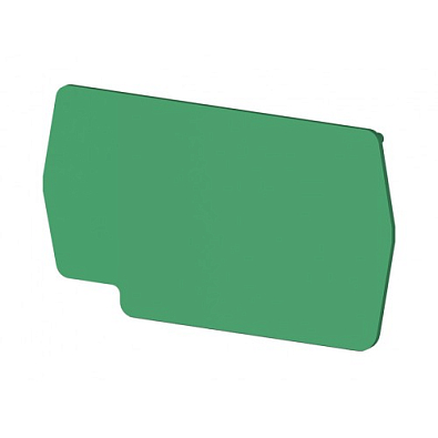 Концевой сегмент на клеммники PYK2,5 (зеленый); NPP PYK2,5 - фото1