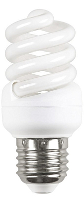Лампа энергосберегающая спираль КЭЛ-S Е27 25Вт 4000К Т4 - фото1