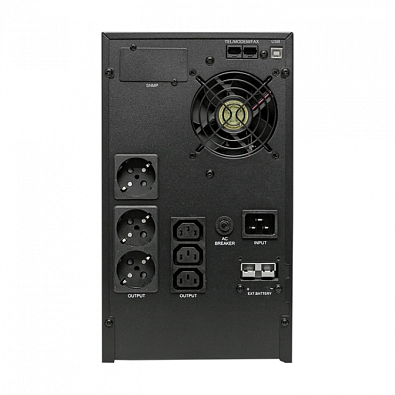 Источник Бесперебойного Питания Линейно-интерактивный E-Power PSW 600 3000 ВА PROxima, напольный, без АКБ, с усиленным зарядным устройством - фото5