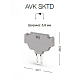 Картридж (с диодом) для клемм AVK 2.5F/CF; AVK SKTD - фото2