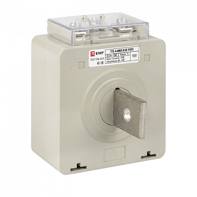 Трансформатор тока ТТЕ-A-600/5А с клеммой напряжения класс точности 0,5S EKF PROxima - фото5