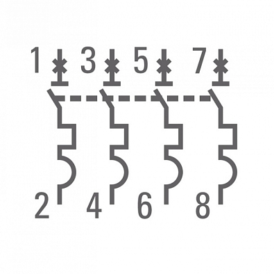 ВА 47-63 4P 40А (C) 4,5kA EKF PROxima автоматический выключатель, арт. mcb4763-4-40C-pro - фото4