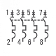 ВА 47-63 4P 3А (C) 4,5kA EKF PROxima автоматический выключатель, арт. mcb4763-4-03C-pro - фото3