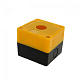 Корпус КП101 пластиковый 1 кнопка желтый EKF PROxima - фото1