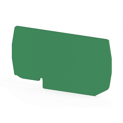 Концевой сегмент на клеммники PYK 10 (зеленый); NPP PYK10 - фото1