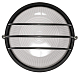 Светильник НПП1106 черный/круг сетка  100Вт IP54 - фото1