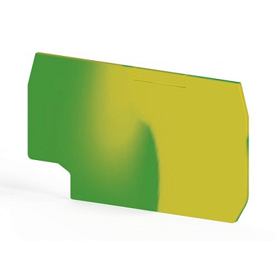 Концевой сегмент на клеммники NPP_SRD_CTP_PTP 2.5 (Желто-Зеленый) - фото1