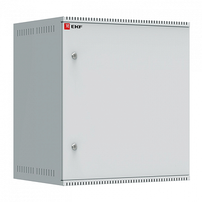 Шкаф телекоммуникационный настенный 12U (600х450) дверь металл, Astra серия EKF PROxima - фото1