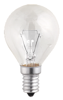 P45 240V 40W E14 clear Лампа накаливания Р45